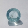 Bild 2 von 5.21 ct. Light blue oval 10.4 x 9.7 mm Brasilian Aquamarine 