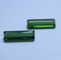 Bild 1 von 1.50 ct  VS! Schönes Paar 10 x 3.5mm Mosambik Baguette Turmaline
