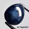 Bild 2 von 4.14 ct  Dunkelblauer 9.8 x 8 mm Blue Star Sternsaphir Tropfen