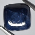 Bild 2 von 3.30 ct  Feiner 7 x 7 mm Blue Star Sternsaphir mit schöner Sternbildung