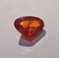 Bild 1 von 1.99 ct. Feiner orange-roter  9 x 7 mm Spessartin Granat Tropfen