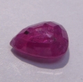 Bild 2 von 3.14 ct. Großer roter 10.3 x 8 mm Rubin Tropfen