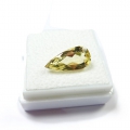 Bild 2 von 2.28 ct VVS! Feiner echter 14.1 x 7 mm Brasilien Gold Beryll Tropfen