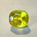 Bild 1 von 1.95 ct.  Schöner gelber ovaler 7.5 x 6.4 mm Titanit Sphen
