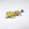 Bild 3 von Fine 925 Silver Flower Pendant with white Brilliant Cut Cubic Zirconia Stones
