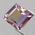 8.55 ct  VVS! Toller feiner 20,5 x 19 mm Bolivien Bi- Color Ametrin