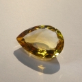 9.32 ct. VVS!  Schöner goldgelber 18.3 x 13 mm Brasilien Citrin Tropfen