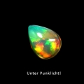 1.11 ct. Schöner 9 x 7 mm Äthiopien Multi Color Opal Tropfen