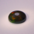 2.25 ct. Schöner schwarzer ovaler 11 x 9 mm Äthiopien Multi Color Opal