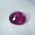 Bild 2 von 2.75 ct. Klasse kirschroter runder 8.7 mm Rhodolith Granat