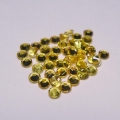 Bild 2 von 3.11 ct. 45 pieces Yellow round  2.2 mm Songea Sapphire