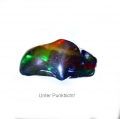 3.22 ct. Rainbowcolor sparkling 15 x 9.5 mm Ethiopian Opal Cabochon 