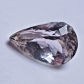 Bild 1 von 16.52 ct  VS! Großer unbeh. 19.5 x 13.7 mm Light Pink Brasilen Kunzit Tropfen