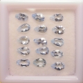 Bild 1 von 2.05 ct. 15 piece eye clean 4.5 x 3 mm Santa Maria Aquamarine Pears