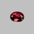 Bild 1 von 1.25 ct. Feiner rot violetter ovaler 7 x 5.2 mm  Rhodolith Granat
