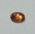 Bild 2 von 1.07 ct VS! Toller orangeroter ovaler 6.7 x 5.6 mm Spessartin Granat