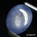Bild 2 von 1.82 ct  Unbehandelter ovaler Medium Blauer 7 x 5.8 mm Ceylon Sternsaphir