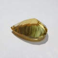 Bild 2 von 12.55 ct. Eye Clean Gold Yellow 24 x 16.9 mm Pear Facet Brazil Citrine