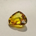 Bild 2 von 1.61 ct. Adorable golden yellow 8 x 7.5 mm Sapphire Heart