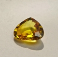 Bild 2 von 1.61 ct. Zauberhaftes goldgelbes 8 x 7.5 mm  Saphir Herz