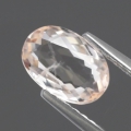 0.94 ct. Oval Peach Pink 8 x 5.5 mm Morganite (Pink Emerald)