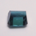 Bild 2 von 1.44 ct. Augenreiner bläulich grüner 6 x 6.3 mm Indigolith Turmalin