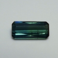 Bild 1 von 1.16 ct. Natürlicher bläulich grüner 9.7 x 4.5 mm Indigolith Turmalin