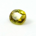 1.33 ct Oval Yellowish Green 6.6 x 5.5 mm Titanium Sphen Gemstone
