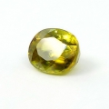 Bild 1 von 1.33 ct Ovaler gelblich Grüner 6.6 x 5.5 mm Titanit Sphen Edelstein