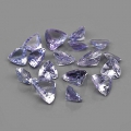 5.04 ct. 17 pieces fine Medium Blue Violet Trilliant Tanzanite Gemstones