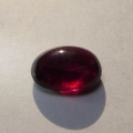 4.48 ct. Kirschroter  ovaler 11 x 8 mm Rhodolith Granat Cabochon