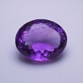 Bild 1 von 19.82 ct.  Schöner ovaler 18.8 x 13.6 mm Bolivien Amethyst