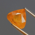 Bild 2 von 2.62 ct  Grünlich Gelber 9.5 x 9 mm Madagaskar Titanit Sphen Tropfen