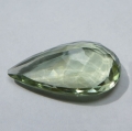 Bild 2 von 14.71 ct. Eye clean 24.4 x 15 mm Brazil Amethyst / Prasiolith Pear