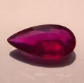 Bild 1 von 4.47 ct. Schöner pink roter 15.2 x 8.mm Rubin Tropfen