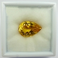 Bild 2 von 20.95 ct. VVS!  Wunderschöner Goldgelber 22 x 15mm Brasilien Citrin Tropfen