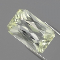 10.41 ct. Großer Hellgelber 16.5 x 10.5 mm Afghanistan Oktagon Kunzit