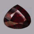 7.5 ct.  Big red pear 13 x 11 mm  Spessartite Garnet Gem