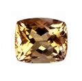 11.34ct. VVS!  Außergewöhnlicher 14 x 13 mm Antikschliff Ametrin