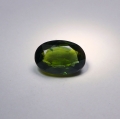 1.75 ct. Grüner ovaler 8 x 5.5  mm  Saphir 