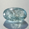 9.85 ct. Hellblauer ovaler 17.8 x 10.7 mm Aquamarin