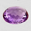 Bild 2 von 27.1ct VVS!  Schöner ovaler 22 x 17 mm Uruguay Amethyst