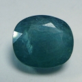 Bild 1 von 5.15 ct! Seltener grüner ovaler 11 x 9.7 mm Madagaskar Grandidierit