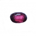 Bild 2 von 1.08 ct. Fine red purplish 7.2 x 5.6 mm Madagaskar Rhodolite Garnet Gemstones