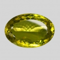  49.11 ct VS!  Riesiger ovaler 31 x 21.5 mm Lemon Quarz