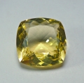 Bild 1 von 7.18 ct VVS! Schöner 12.5 x 12.5 mm Lemon Quarz Cushion