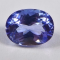 Bild 1 von 1.15 ct. IF ! Lupenreiner Blau Violetter ovaler 7.3 x 5.5 mm Tansanit