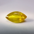 2.55 ct. Beatiful golden yellow 121.6 x 6.7 mm Marquise Sapphire