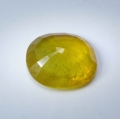 Bild 2 von 3.00 ct. Big golden yellow oval 10.3 x 9.3 mm Sapphire