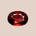 1.49 ct. Amazing red purplish 8 x 5.7 mm Madagaskar Rhodolite Garnet Gemstones